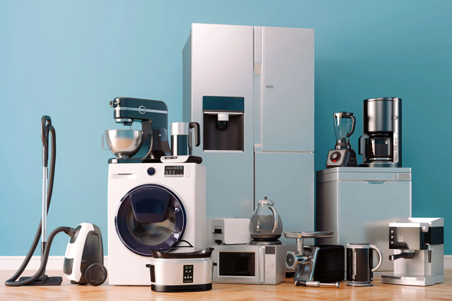 Ventilationsutrustning och hushållsapparater